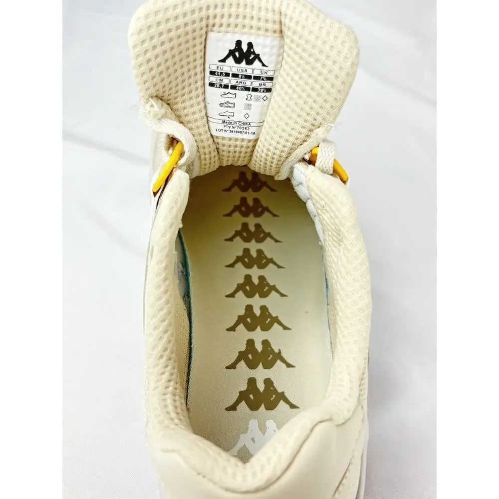 Kappa 222 Banda Barsel 1 3037IS0 Unisex Sneakers Beige-Grey Vapor US 8.5 EU 41.5